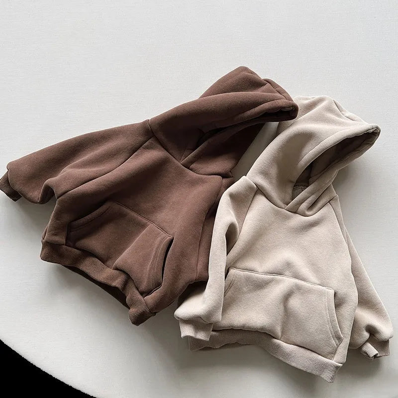 Fleece Lined Warm Hoodie