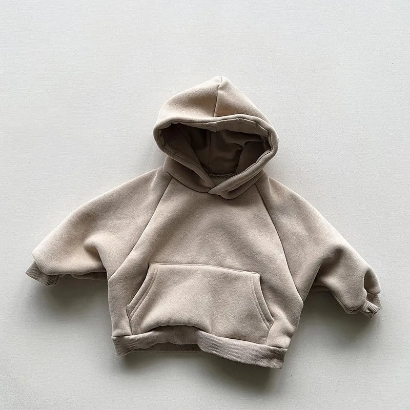 Fleece Lined Warm Hoodie